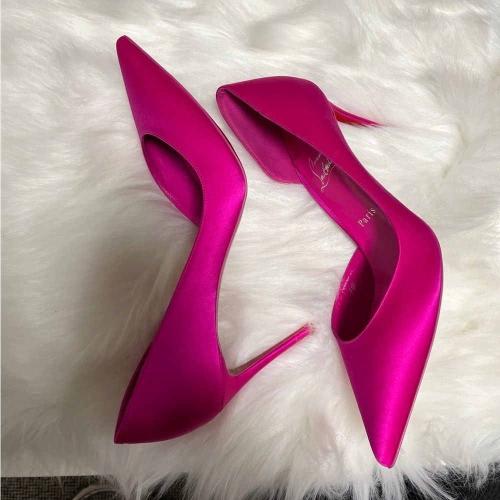 Christian Louboutin Fuchsia Heels - Picture 4 of 11